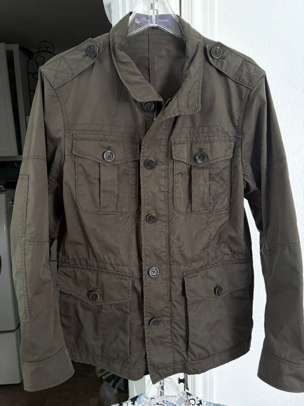 Ralph Lauren Purple Label - Field Jacket - Cotton Blend - 2016 - Olive Green